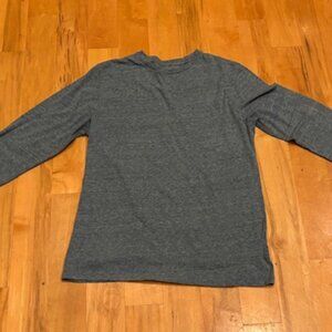 Old Navy Men's Long Sleeve T-Shirt - Green/Blue - Small